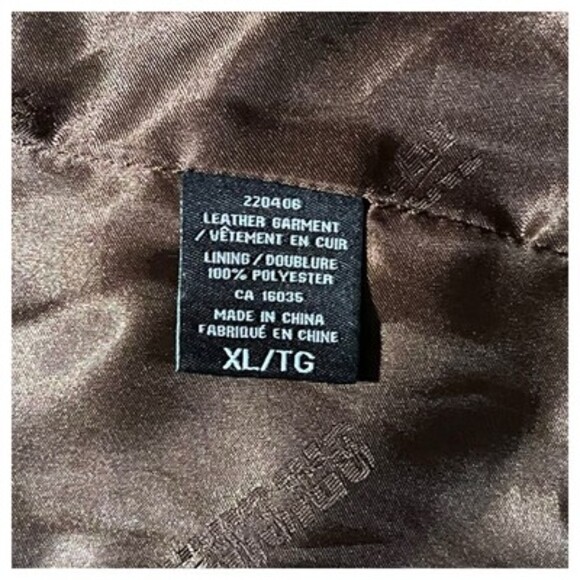 Nicole Miller Original Leather Jacket Brown Ladies Size XL - Picture 9 of 16